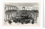 The Cambridge Chancellorship Election: Interior of the Senate House. The Election. UK, 1847 by Anonymous