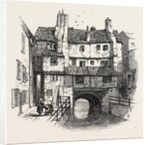 Lincoln: Old Houses, UK, 1869 by Anonymous
