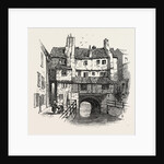 Lincoln: Old Houses, UK, 1869 by Anonymous