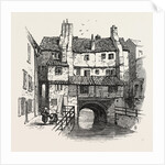 Lincoln: Old Houses, UK, 1869 by Anonymous