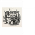 Lincoln: Old Houses, UK, 1869 by Anonymous