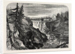 The Canadian Red River Exploring Expedition: Kakabika (or Grand) Falls, Kaminitiquia River, Lake Superior, 1858 by Anonymous