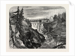 The Canadian Red River Exploring Expedition: Kakabika (or Grand) Falls, Kaminitiquia River, Lake Superior, 1858 by Anonymous