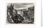 The Canadian Red River Exploring Expedition: Kakabika (or Grand) Falls, Kaminitiquia River, Lake Superior, 1858 by Anonymous