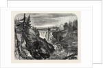 The Canadian Red River Exploring Expedition: Kakabika (or Grand) Falls, Kaminitiquia River, Lake Superior, 1858 by Anonymous