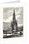 The Scott Monument, Edinburgh, Scotland, UK, 1871 by Anonymous