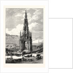 The Scott Monument, Edinburgh, Scotland, UK, 1871 by Anonymous