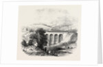 The Caledonian Railway: The Dry Sands Viaduct, UK, 1847 by Anonymous
