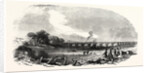 The Caledonian Railway: The Esk Viaduct, Skiddaw in the Distance, UK, 1847 by Anonymous