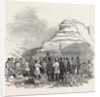 Meeting of the British Association at Southampton, Black Gang Chine, Dr. Fitton's Lecture on Its Geology, UK, 1846 by Anonymous