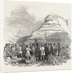Meeting of the British Association at Southampton, Black Gang Chine, Dr. Fitton's Lecture on Its Geology, UK, 1846 by Anonymous