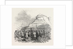 Meeting of the British Association at Southampton, Black Gang Chine, Dr. Fitton's Lecture on Its Geology, UK, 1846 by Anonymous