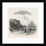 Meeting of the British Association at Southampton, Alum Bay, Isle of Wight, the Geologists Landing, 1846 by Anonymous