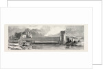 Stephenson's Iron Tunnel Railway Bridge, Conway, 1846 by Anonymous