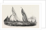Royal Western Yacht Club, in Mount's Bay, the Grand Turk, and the Lily of Devon. Drawn by Mr. N.M. Condy. 1846 by Anonymous