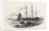 Embarkation of Troops at Gravesend, for Foreign Service, UK, 1846 by Anonymous