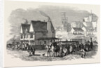 Opening of the Lancaster and Carlisle Railway: Lancaster Station, UK, 1846 by Anonymous