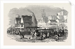 Opening of the Lancaster and Carlisle Railway: Lancaster Station, UK, 1846 by Anonymous