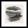 Opening of the Lancaster and Carlisle Railway: Bridge Over the Lune, from the Churchyard, Lancaster, UK, 1846 by Anonymous