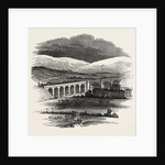 Opening of the Lancaster and Carlisle Railway: Bridge Over the Lune, from the Churchyard, Lancaster, UK, 1846 by Anonymous