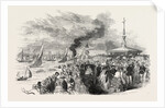 Yachting in the Isle of Wight: Ryde Pier. Royal Victoria Regatta, 1846 by Anonymous