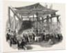 The Earl of Auckland, (First Lord of the Admiralty,) Laying the Foundation Stone of the New Steam-Yard, Morice-Town, 1846 by Anonymous