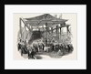The Earl of Auckland, (First Lord of the Admiralty,) Laying the Foundation Stone of the New Steam-Yard, Morice-Town, 1846 by Anonymous