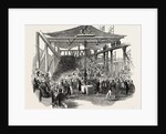 The Earl of Auckland, (First Lord of the Admiralty,) Laying the Foundation Stone of the New Steam-Yard, Morice-Town, 1846 by Anonymous