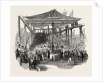 The Earl of Auckland, (First Lord of the Admiralty,) Laying the Foundation Stone of the New Steam-Yard, Morice-Town, 1846 by Anonymous