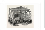 The Earl of Auckland, (First Lord of the Admiralty,) Laying the Foundation Stone of the New Steam-Yard, Morice-Town, 1846 by Anonymous