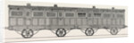 Side View of Improved Railway Carriage, 1847 by Anonymous