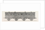 Side View of Improved Railway Carriage, 1847 by Anonymous