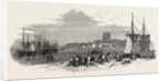 The East Anglian Railway: The Port of Lynn and the Harbour Branch of the Railway, UK, 1847 by Anonymous