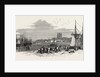 The East Anglian Railway: The Port of Lynn and the Harbour Branch of the Railway, UK, 1847 by Anonymous