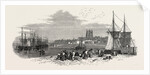 The East Anglian Railway: The Port of Lynn and the Harbour Branch of the Railway, UK, 1847 by Anonymous