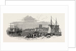 The East Anglian Railway: The Port of Lynn and the Harbour Branch of the Railway, UK, 1847 by Anonymous