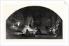 Scene from the Camp of Silesia, at Astley's. (the Pandours' Cavern.), 1847 by Anonymous