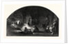 Scene from the Camp of Silesia, at Astley's. (the Pandours' Cavern.), 1847 by Anonymous
