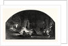 Scene from the Camp of Silesia, at Astley's. (the Pandours' Cavern.), 1847 by Anonymous