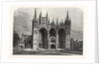 The Archeological Institute of Great Britain and Ireland at Peterborough: West Front of Peterborough Cathedral, UK, 1861 by Anonymous