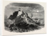 The Queen's Visit to Jersey. Moonlight View of Mont Orgeuil Castle, with the Royal Squadron Lying at Anchor, 1859 by Anonymous
