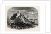 The Queen's Visit to Jersey. Moonlight View of Mont Orgeuil Castle, with the Royal Squadron Lying at Anchor, 1859 by Anonymous