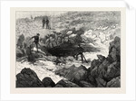 Entrance to Captain Jack's Cave, 1873 by Anonymous