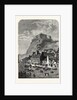 Edinburgh Castle, from the Corner Exchange, in the Grassmarket, UK, 1860 by Anonymous