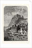 Edinburgh Castle, from the Corner Exchange, in the Grassmarket, UK, 1860 by Anonymous