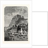 Edinburgh Castle, from the Corner Exchange, in the Grassmarket, UK, 1860 by Anonymous