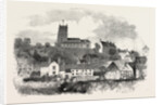 Market Drayton, Shropshire, UK, 1860 by Anonymous