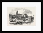 Market Drayton, Shropshire, UK, 1860 by Anonymous