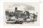Market Drayton, Shropshire, UK, 1860 by Anonymous