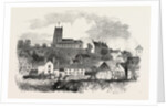 Market Drayton, Shropshire, UK, 1860 by Anonymous